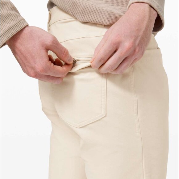 Lululemon ABC Pant Slim 34" *Utilitech White Opal - Picture 4 of 11